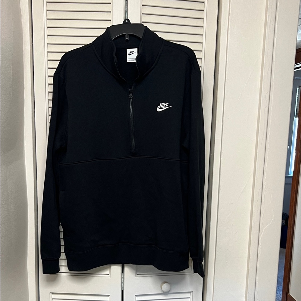 Nike Black Quarter-Zip Pullover
